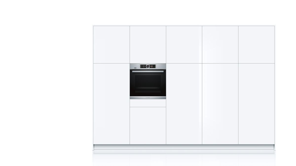 Serie | 8 Built-in oven Stainless steel HBG656RS6B HBG656RS6B-4
