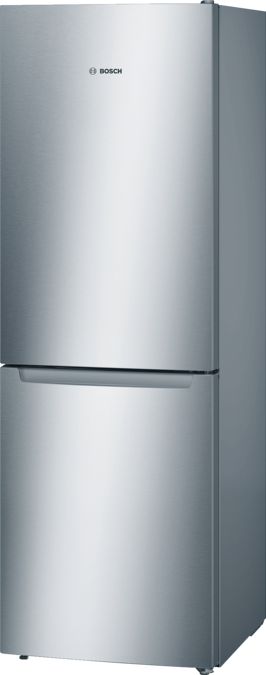 Serie | 2 Free-standing fridge-freezer with freezer at bottom 176 x 60 cm Inox-look KGN33NL20G KGN33NL20G-2