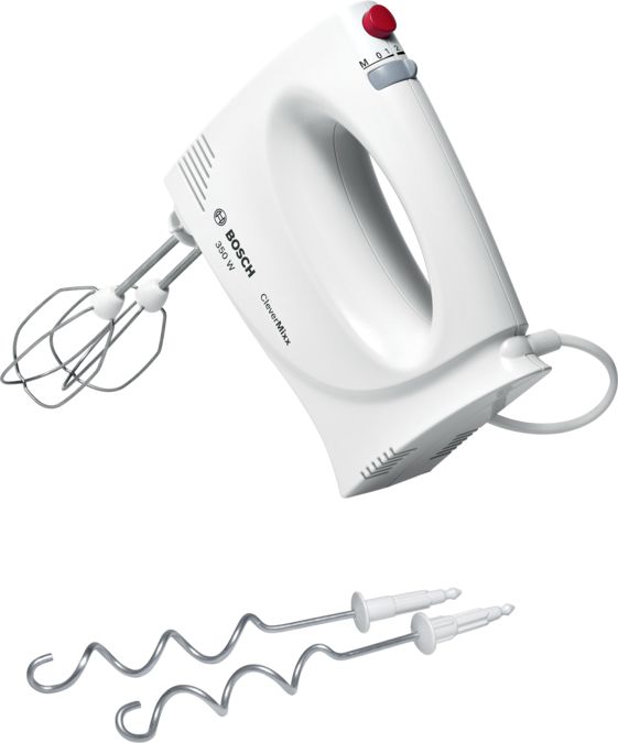 Hand mixer CleverMixx 350 W White, Red MFQ3030GB MFQ3030GB-1