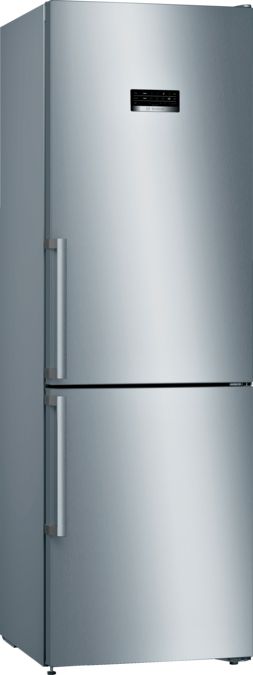 Serie | 4 Freistehende Kühl-Gefrier-Kombination mit Gefrierbereich unten 186 x 60 cm Edelstahl (mit Antifingerprint) KGN36XI4P KGN36XI4P-1