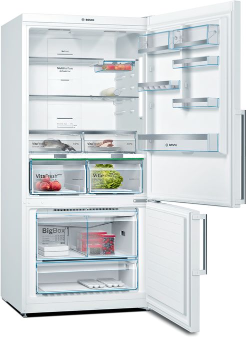 Serie 6 Alttan Donduruculu Buzdolabı 186 x 86 cm Beyaz KGN86AW30U KGN86AW30U-2