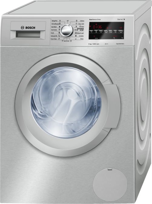 Series 6 Frontloader Washing Machine 9 kg , Silver inox WAT2848XZA WAT2848XZA-1
