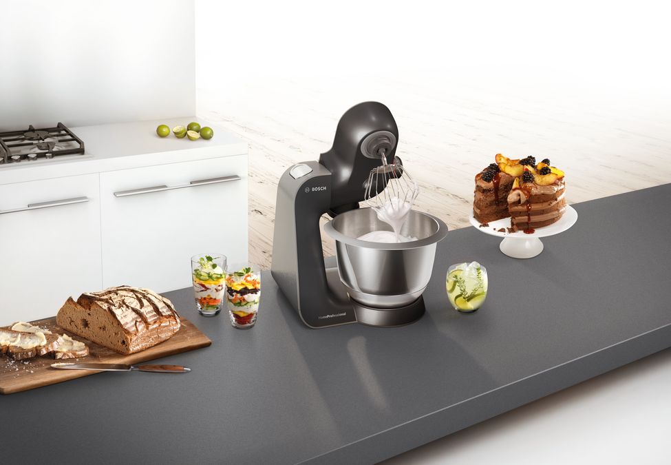Küchenmaschine Home Professional 1000 W Schwarz, Edelstahl gebürstet MUM59N37DE MUM59N37DE-3