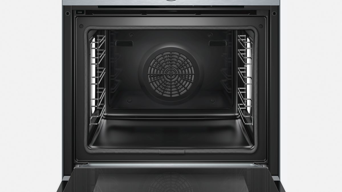 Series 8 Built-in oven with added steam function 60 x 60 cm Stainless steel HRG675BS1 HRG675BS1-5