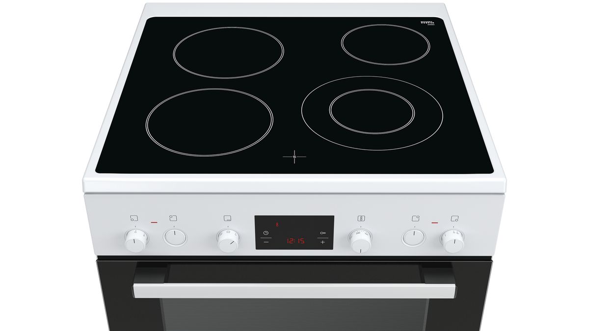 Serie | 2 free-standing electric cooker White HCA643220Q HCA643220Q-5