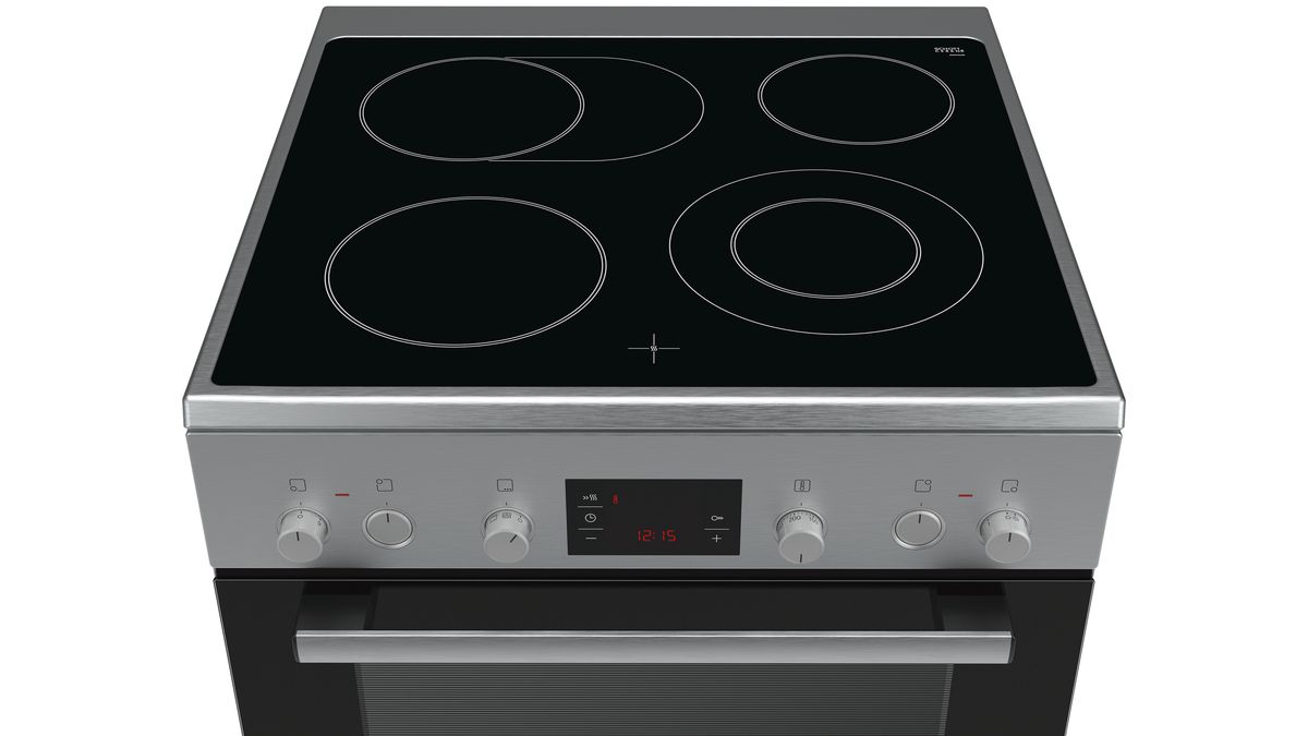 Serie | 4 Freestanding electric cooker Stainless steel HCA744250Q HCA744250Q-2