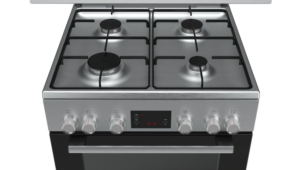 Serie | 4 Mașină de gătit mixtă (gaz/electric) Inox HGD745250 HGD745250-4