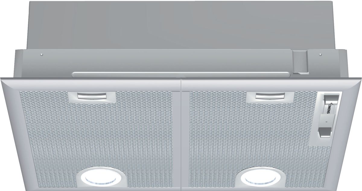iQ300 Indbygningsemhætte 53 cm Sølvmetallic LB55565 LB55565-1