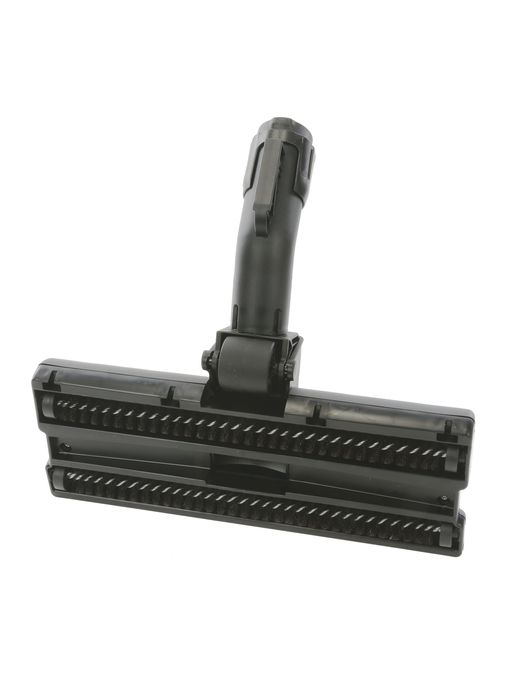 Hard floor nozzle black; click-connection; plastic sole; with brush roller 00574734 00574734-2