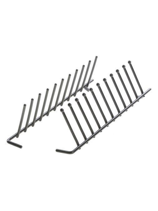 Flip tine upper rack, front left side, dark grey 12004140 12004140-1