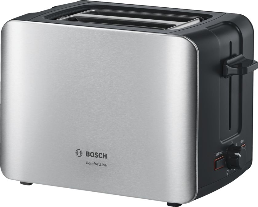 Bosch 2 Slice Toaster Comfort Line Silver Model-TAT6A913GB