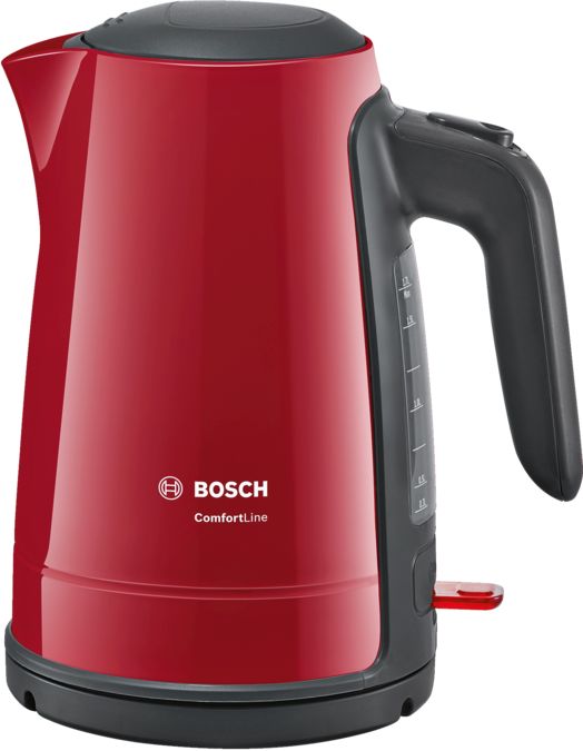 Bosch 1.7 Litres Electric Kettle Comfort Line Red TWK6A034GB