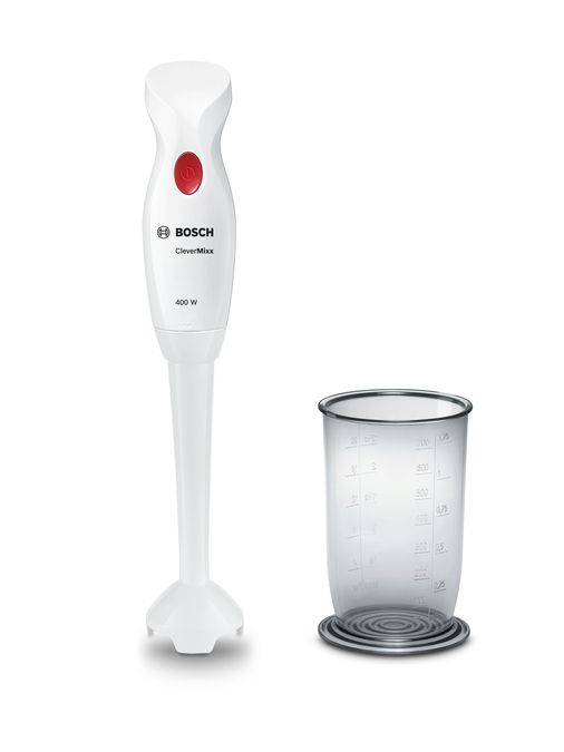 Hand blender CleverMixx 400 W White, deep red MSM14100 MSM14100-5