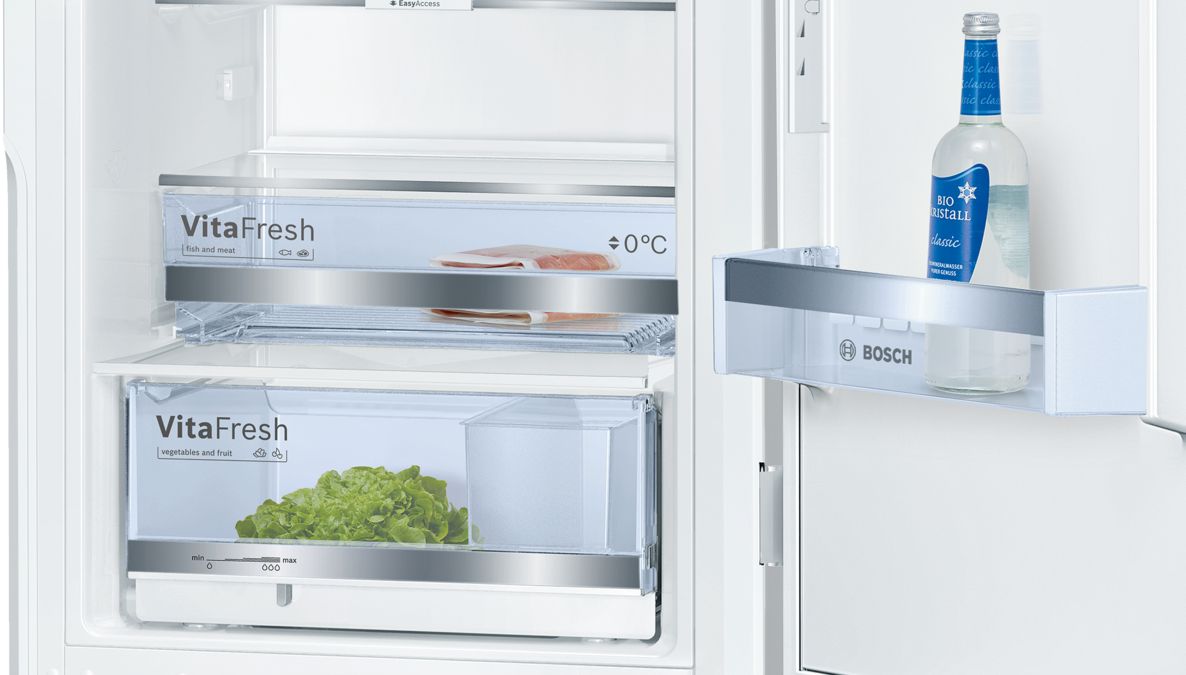 Serie | 8 free-standing fridge-freezer with freezer at bottom rood KCE40AR40 KCE40AR40-3