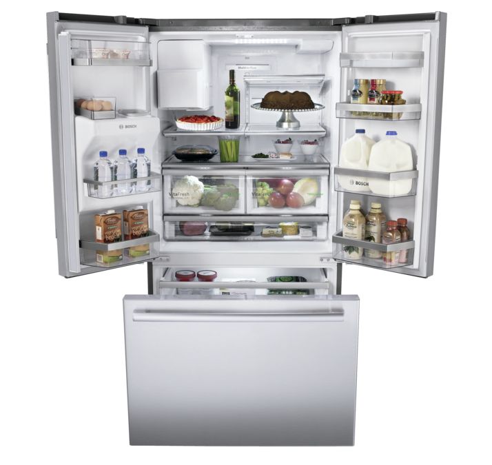 Series 8 French Door Bottom Mount Refrigerator Stainless Steel B26FT70SNS B26FT70SNS-3