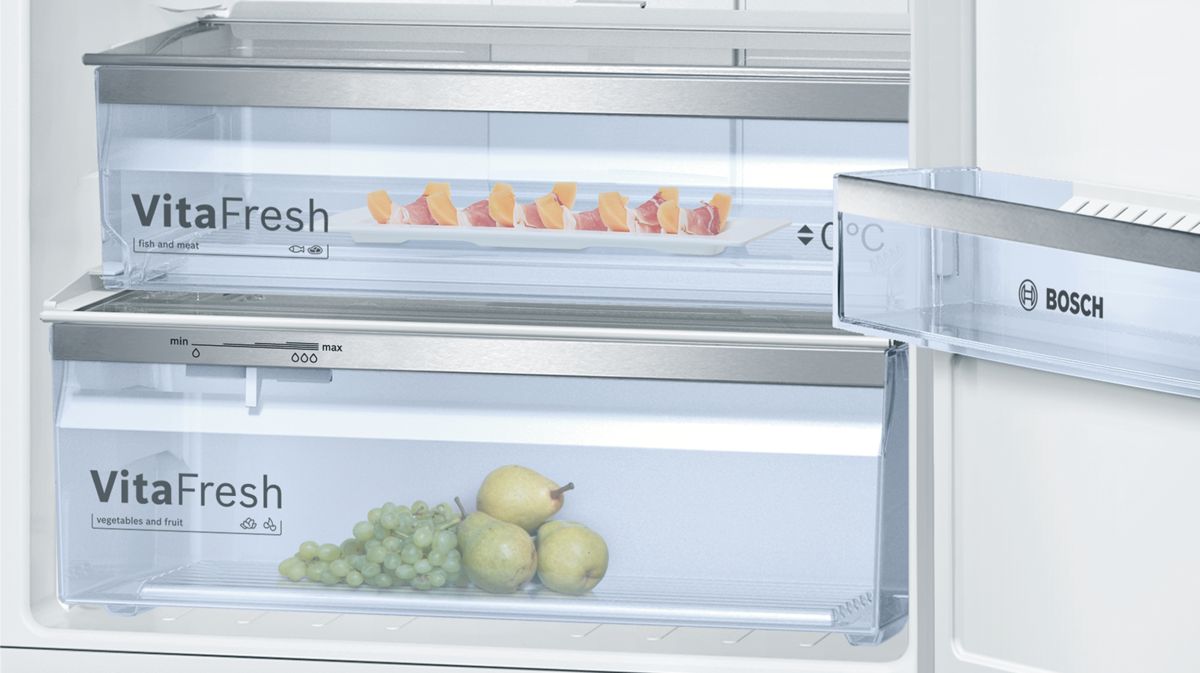 Serie | 6 free-standing fridge-freezer with freezer at top 186 x 70 cm Stainless steel (with anti-fingerprint) KDN46XI30I KDN46XI30I-5