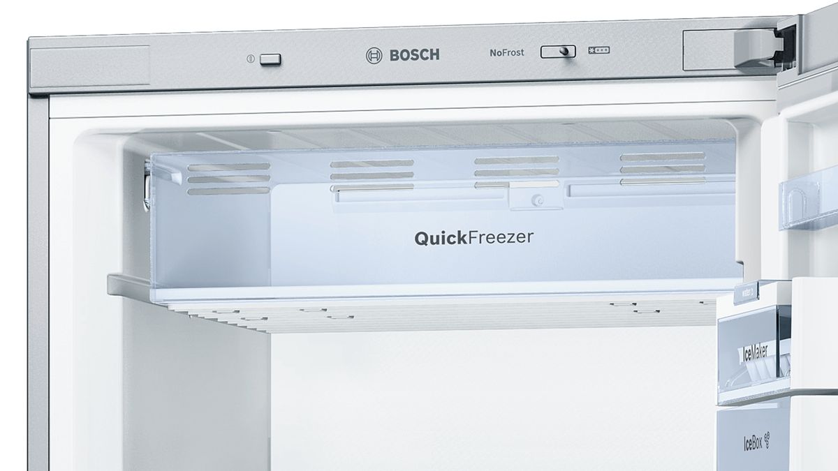 Series 4 Free-standing fridge-freezer with freezer at top 186 x 70 cm Stainless steel (with anti-fingerprint) KDN56VI35N KDN56VI35N-3