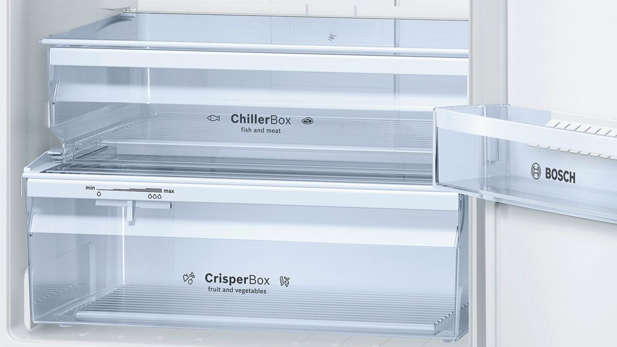 Series 4 Free-standing fridge-freezer with freezer at top 186 x 70 cm Stainless steel (with anti-fingerprint) KDN56VI35N KDN56VI35N-4