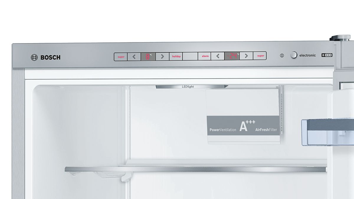 Serie | 6 Combină frigorifică independentă 191 x 70 cm Inox AntiAmprentă KGE58DI40 KGE58DI40-3