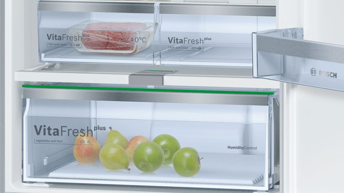 Serie | 6 Freestanding Fridge-freezer (Bottom freezer), glass door 193 x 70 cm Black KGN56LB30N KGN56LB30N-5