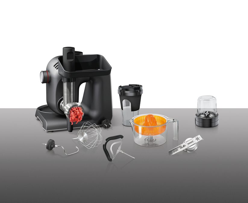 Compacte keukenrobot Home Professional 1000 W Zwart, zilver MUM59M54 MUM59M54-5