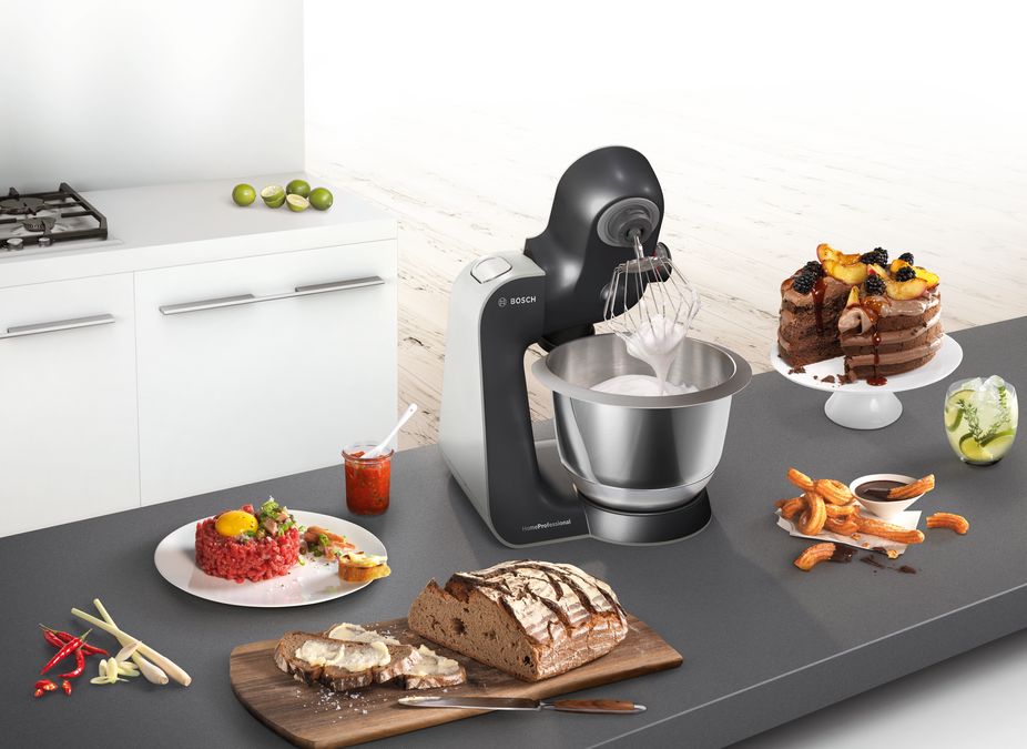 Compacte keukenrobot Home Professional 1000 W Zwart, zilver MUM59M54 MUM59M54-2