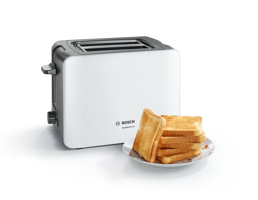 Kompakt Toaster ComfortLine Weiß TAT6A111 TAT6A111-3