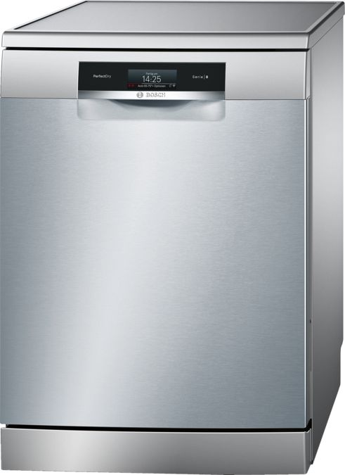 Serie | 8 Mașina de spălat vase independentă 60 cm Silver Inox anti amprenta SMS88TI36E SMS88TI36E-1