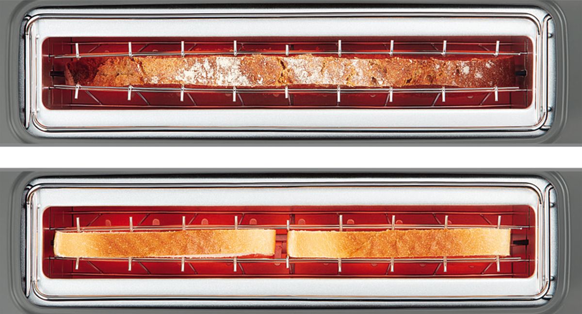 Prăjitor pâine long slot ComfortLine Alb TAT6A001 TAT6A001-9