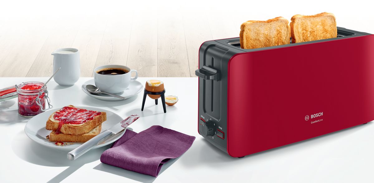 Long slot toaster ComfortLine Kırmızı TAT6A004 TAT6A004-2