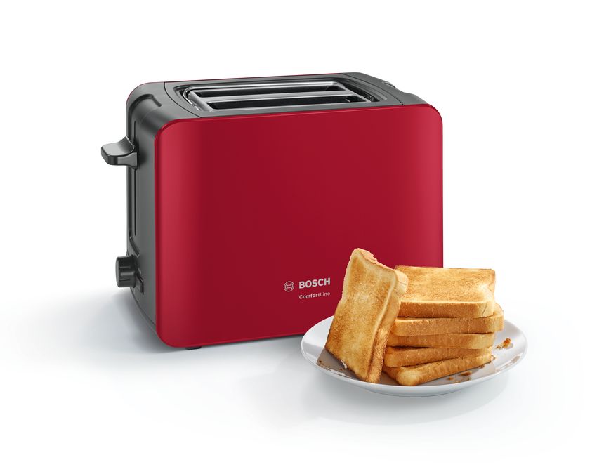 Kompaktný toaster ComfortLine Červená TAT6A114 TAT6A114-3