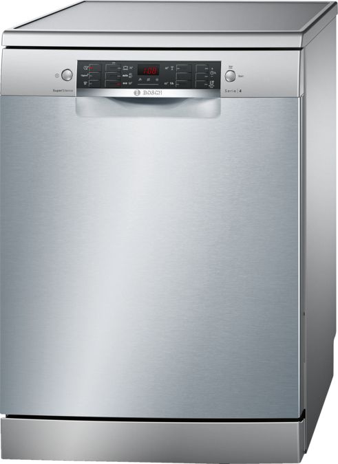 Serie | 4 Mașina de spălat vase independentă 60 cm Silver Inox anti amprenta SMS45GI01E SMS45GI01E-1