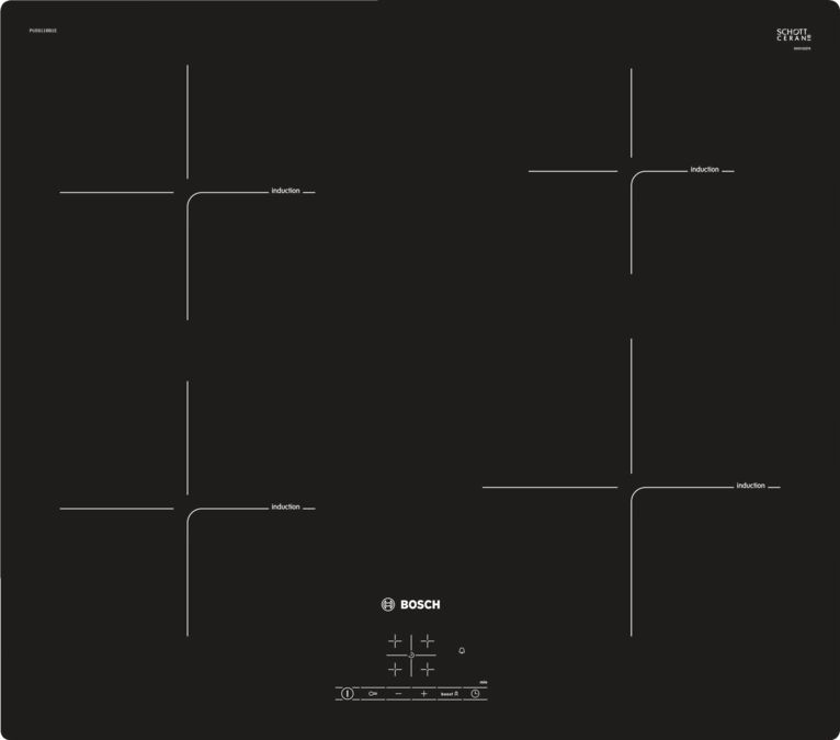 Série 4 Table à induction 60 cm PUE611BB1E PUE611BB1E-1