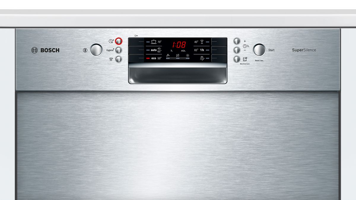 Series 4 built-under dishwasher 60 cm Stainless steel SMU46MS03E SMU46MS03E-3