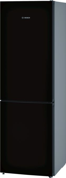 Serie | 4 free-standing fridge-freezer with freezer at bottom Zwart KGN36VB30 KGN36VB30-2