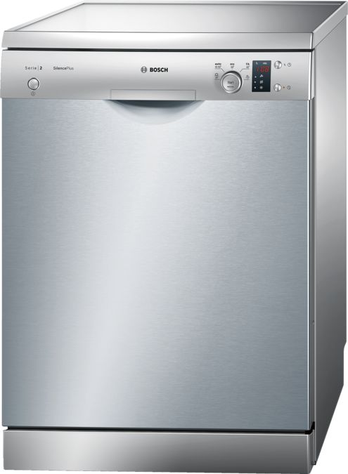 Serie | 2 Mașina de spălat vase independentă 60 cm Silver Inox anti amprenta SMS25AI00E SMS25AI00E-1