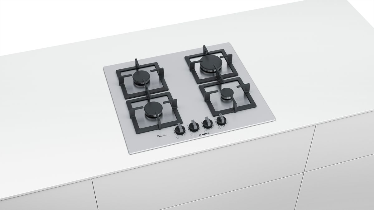Series 6 Gas hob 60 cm Tempered glass, White PPP6A2B20O PPP6A2B20O-5