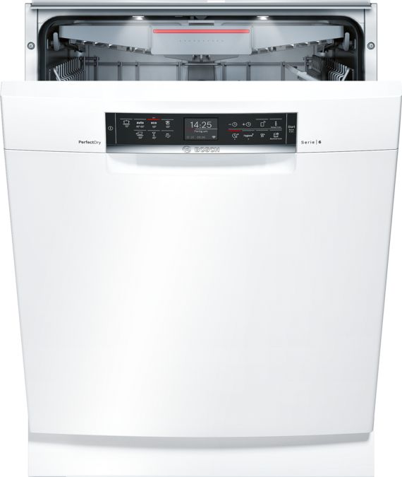 Serie | 6 Opvaskemaskine til underbygning 60 cm hvid SMU67MW06S SMU67MW06S-1
