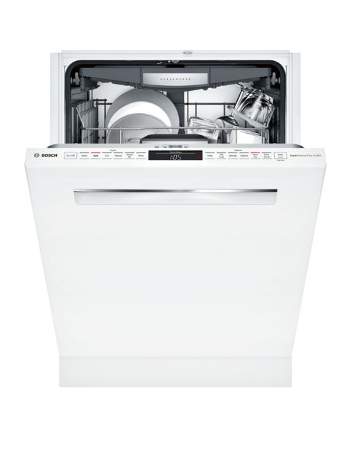 Série 800 Lave-vaisselle sous plan 24'' Custom Panel Ready Blanc SHP878WD2N SHP878WD2N-3