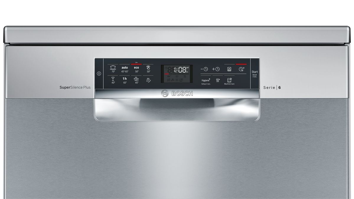 Série 6 Lave-vaisselle pose-libre 60 cm Inox SMS68TI00E SMS68TI00E-3