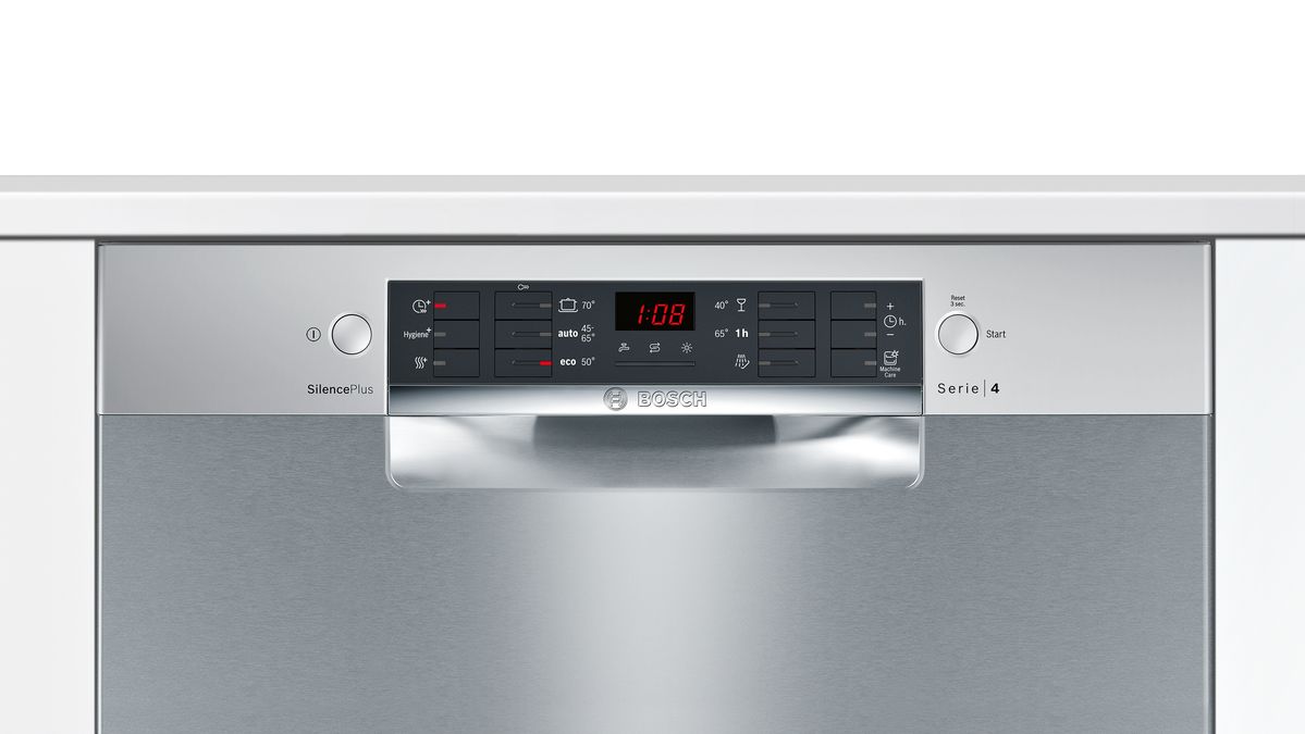 Serie | 4 Opvaskemaskine til underbygning 60 cm stål SMU46AI01S SMU46AI01S-3