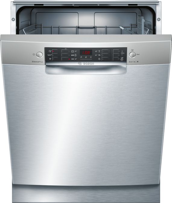 Serie | 4 Opvaskemaskine til underbygning 60 cm stål SMU46AI01S SMU46AI01S-1