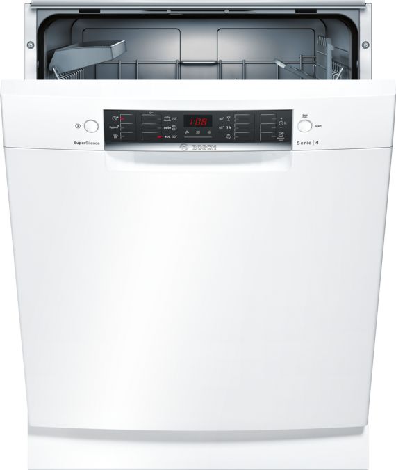 Serie | 4 Opvaskemaskine til underbygning 60 cm hvid SMU46AW01S SMU46AW01S-1