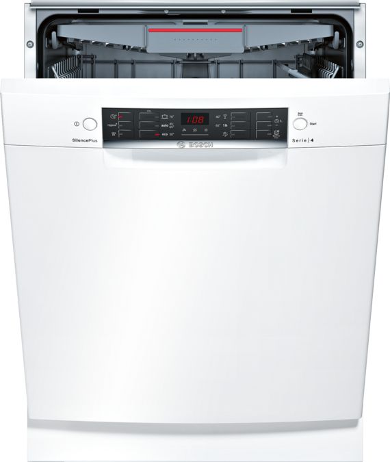 Serie | 4 Opvaskemaskine til underbygning 60 cm hvid SMU46KW03S SMU46KW03S-1