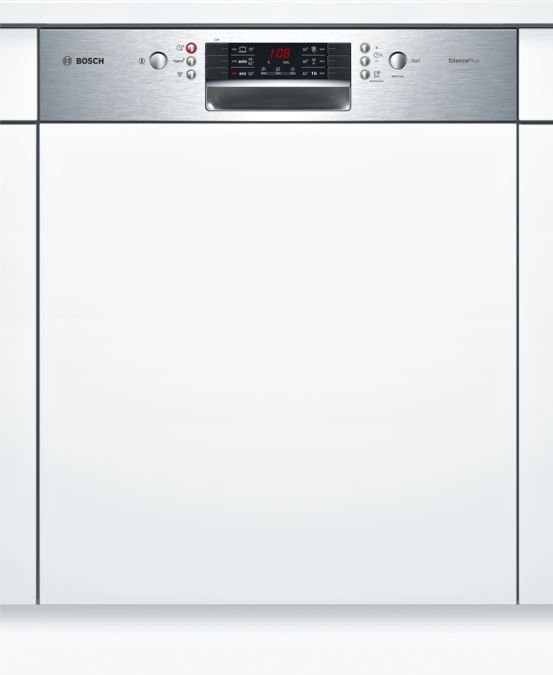 Serie | 4 Félig beépíthető mosogatógép 60 cm Nemesacél SMI46CS01E SMI46CS01E-1