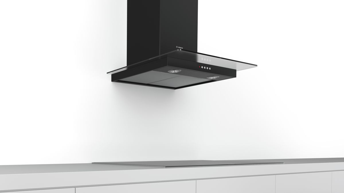 Serie | 4 wall-mounted cooker hood 60 cm clear glass DWG66CD60T DWG66CD60T-4