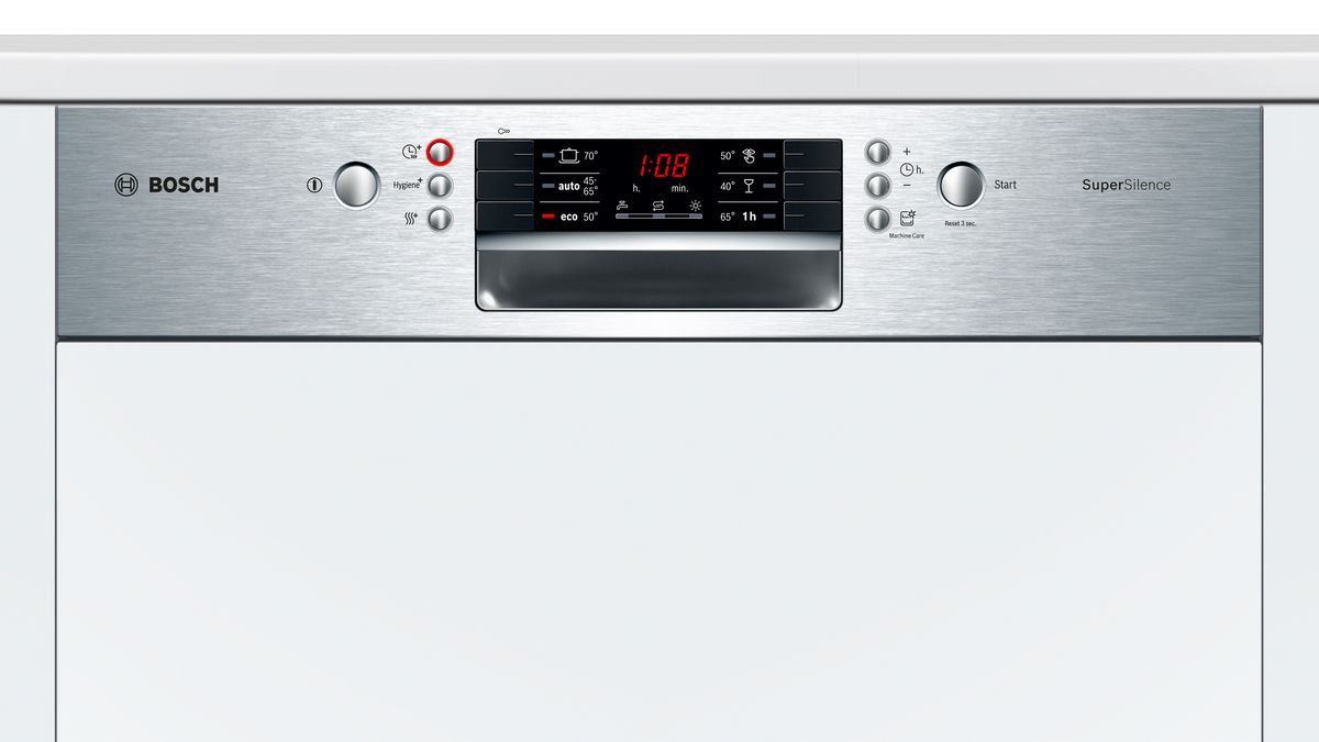 Série 4 Lave-vaisselle intégrable avec bandeau 60 cm Metallic SMI46AS04E SMI46AS04E-3