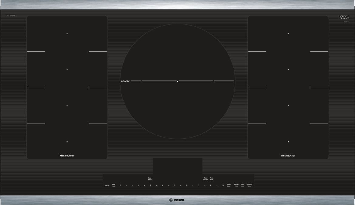 Benchmark® Induction Cooktop 36'' Black NITP668SUC NITP668SUC-1