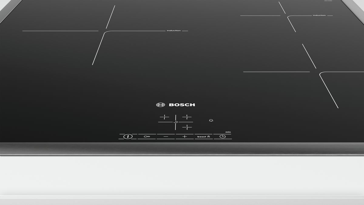 Serie 4 - Plaque électrique 60 cm Noir, Bosch - PUE611BB1E