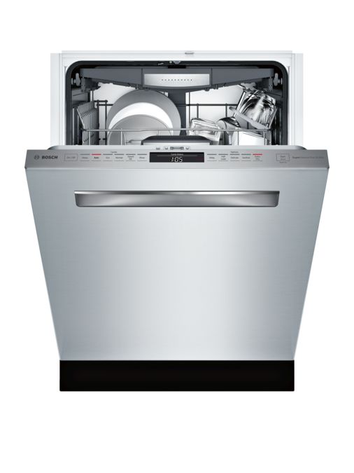 800 Series Dishwasher 24'' Custom Panel Ready Stainless steel SHPM78W55N SHPM78W55N-2